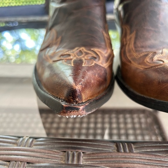 Old Gringo Men’s Brown Embroidered Leather Vencida Western Boot Size 9 1/2 D - Picture 9 of 14